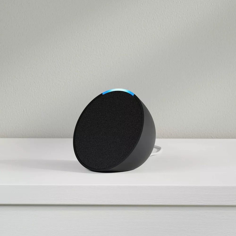Amazon Echo Pop C2h4r9 Con Asistente Virtual Alexa Color Charcoal 127/220v