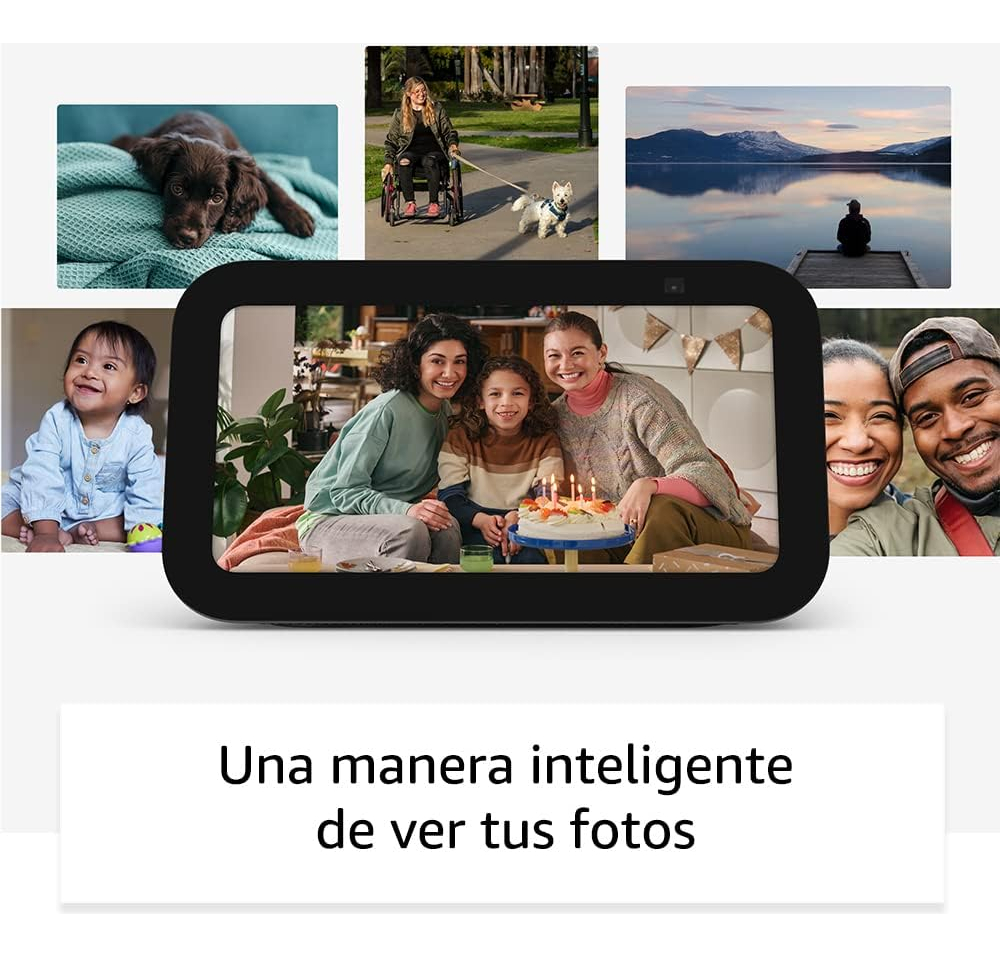 Amazon Echo Show Echo Show 5 (3rd Gen) Con Asistente Virtual Alexa Carbón 110v/240v