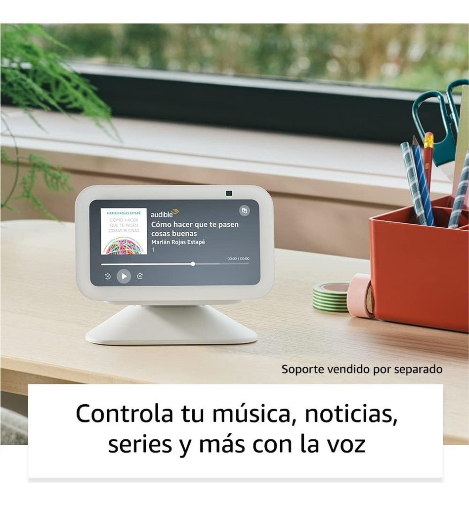 Amazon Echo Show Echo Show 5 (3rd Gen) Con Asistente Virtual Alexa Carbón 110v/240v
