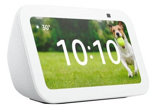 Amazon Echo Show Echo Show 5 (3rd Gen) Con Asistente Virtual Alexa, Pantalla Integrada De 5.5  Color Glacier White 127/220v