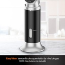 Antorcha Culinaria Acero De 6.5g De Gas Color Negro/acero