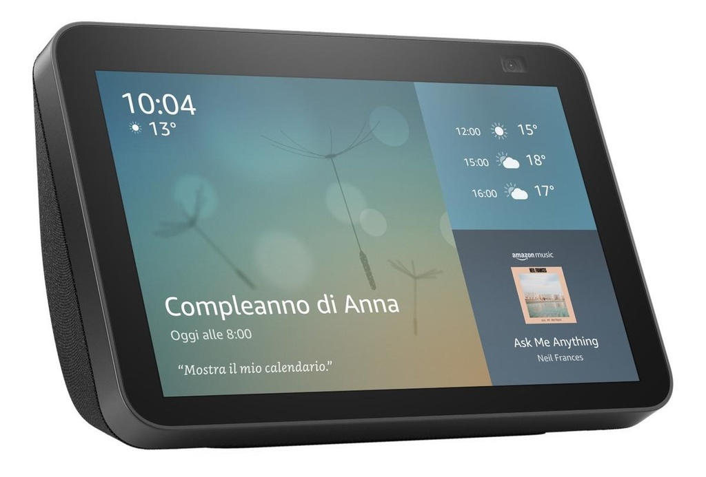 Asistente Virtual Amazon Echo Show 8 2nd Gen Hd Con Alexa Color Charcoal