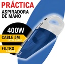 Aspiradora De Auto Mano Koblenz Hv-120 Kg3 Azul/blanco Color Rosa/blanco