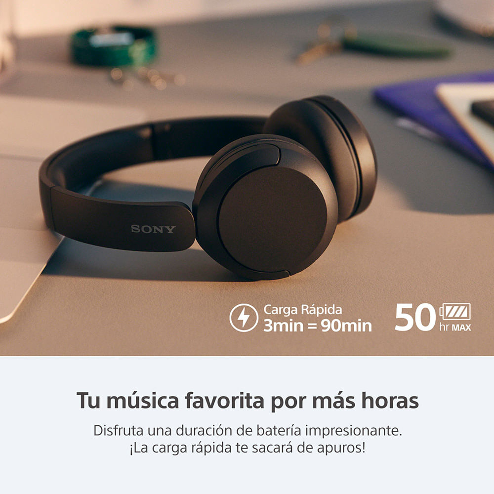 Audífonos Inalámbricos Sony Wh-ch520, Color Azul