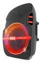 Bafle Profesional Recargable 8 Kaiser Ksw-5008 Color Negro