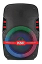 Bafle Profesional Recargable 8 Kaiser Ksw-5008 Color Negro