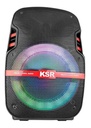 Bafle Profesional Recargable 8 Kaiser Ksw-5008 Color Negro