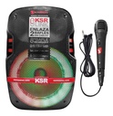 Bafle Profesional Recargable 8 Kaiser Ksw-5008 Color Negro