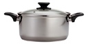 Batería De Cocina Acero Inox. Tramontina Primaware 10 Piezas Color Plateado