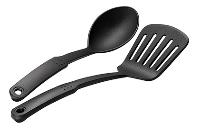 Batería De Cocina Acero Inox. Tramontina Primaware 10 Piezas Color Plateado