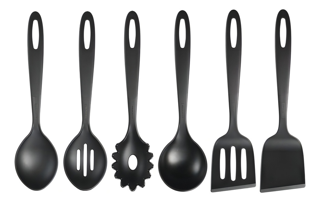 Batería De Cocina Tramontina Lazio 11 Piezas Color Rojo