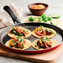 Batería De Cocina Tramontina Lazio 11 Piezas Color Rojo