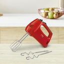 Batidora De Mano T-fal Ht3105-roja Quick Mix 5 Velocidades 3 Color Rojo