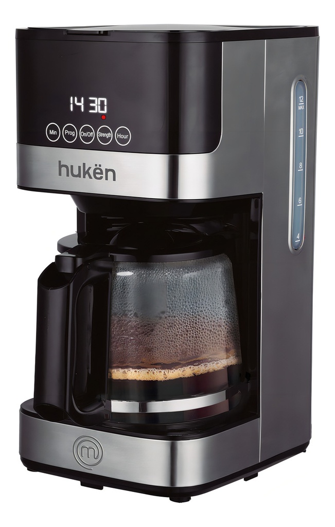 Cafetera 12 Tazas Programable Masterchef Smart-brew Masterchef By Hukën