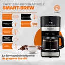 Cafetera 12 Tazas Programable Masterchef Smart-brew Masterchef By Hukën