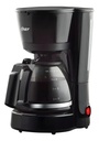 Cafetera 5 Tazas Oster Filtro Permanente Jarra De Vidrio Color Negro