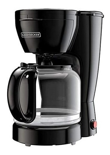 Cafetera Black + Decker 12 Tz Base Caliente Jarra Antigoteo Color Negro