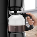 Cafetera Black + Decker 12 Tz Base Caliente Jarra Antigoteo Color Negro