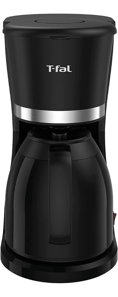 Cafetera De Filtro Permanente Cool Touch Negra, 10 Tazas, Con Jarra Térmica, T-fal Cm133852