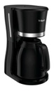 Cafetera De Filtro Permanente Cool Touch Negra, 10 Tazas, Con Jarra Térmica, T-fal Cm133852