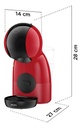 Cafetera Dolce Gusto Piccolo Rojo/negro, Krups, Kp1a0pmx