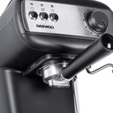 Cafetera Espresso 2 Tazas Daewoo Des-1548 1100 W Color Negro