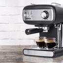 Cafetera Espresso 2 Tazas Daewoo Des-1548 1100 W Color Negro