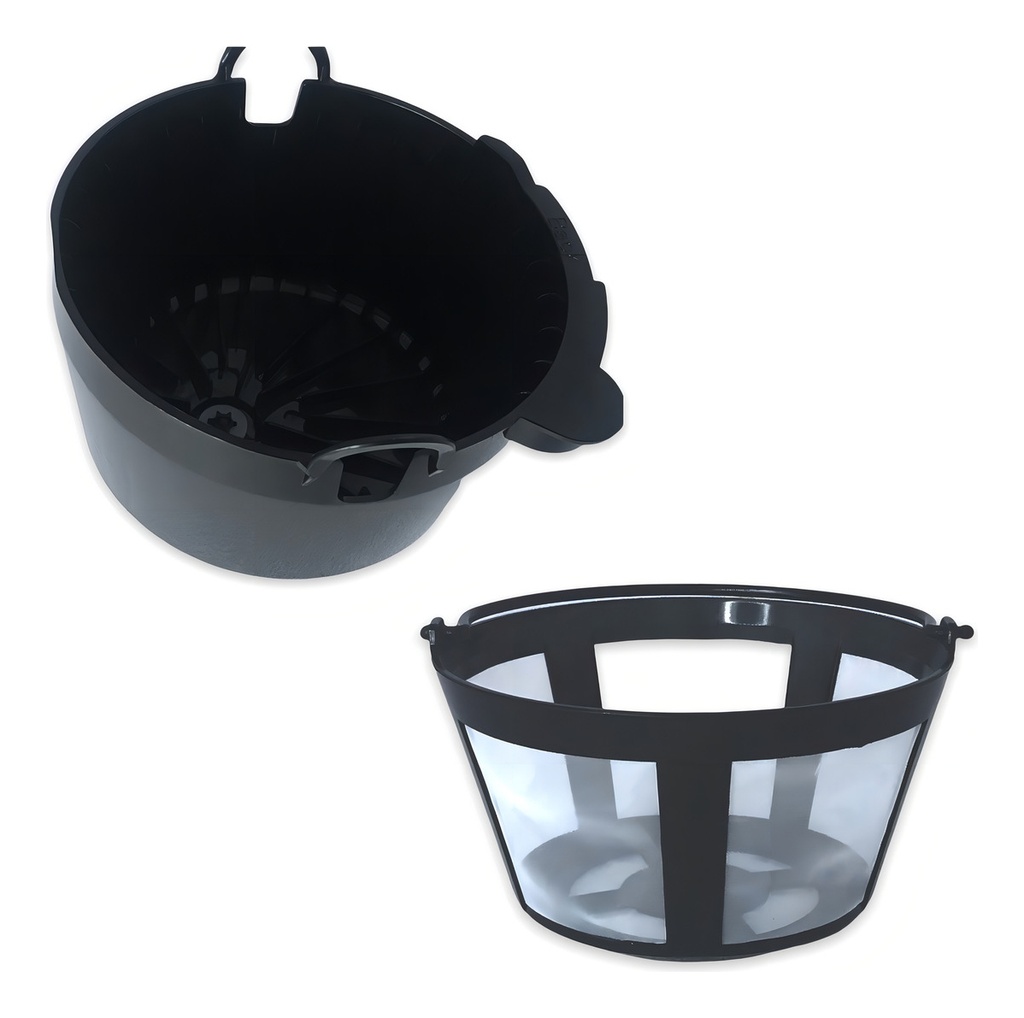 Cafetera Filtro Permanente 12tz Pausa/servir Oster Bvstdc12 Color Negro