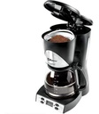 Cafetera Programable Koblenz® 12 Tazas, Filtro Lavable Negro