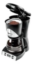 Cafetera Programable Koblenz® 12 Tazas, Filtro Lavable Negro