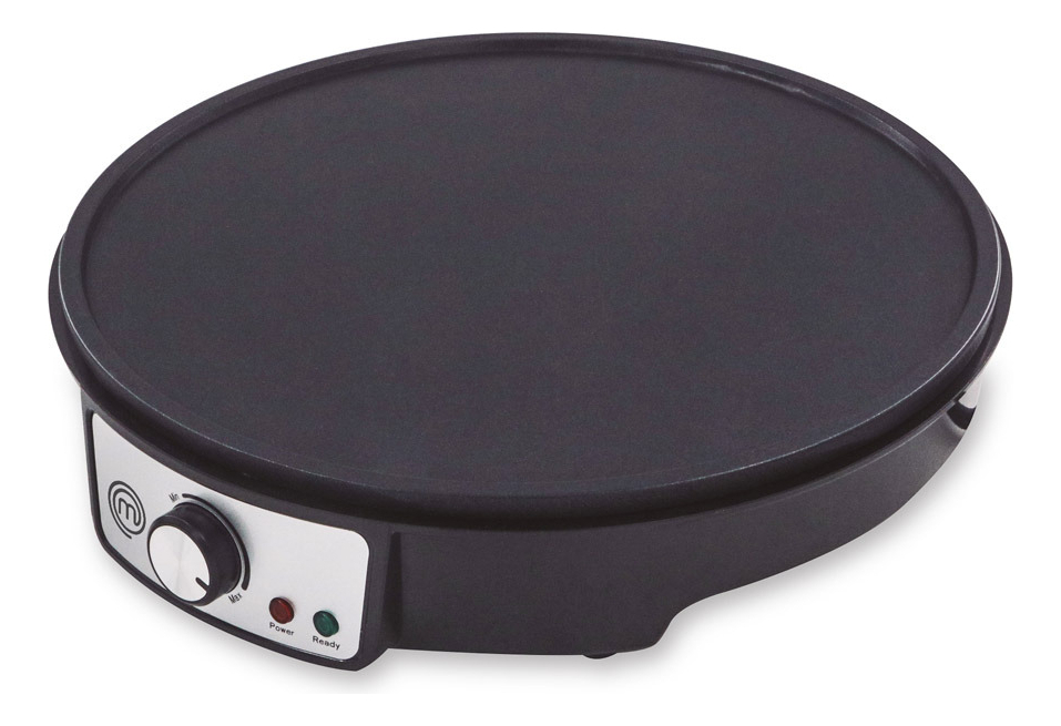 Crepera Eléctrica Nonstick+ Premium Negro/gris Masterchef Color Negro