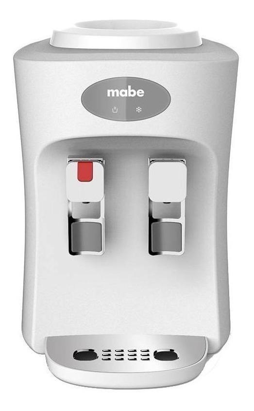 Dispensador De Agua Mabe Emm2pb Enfriador 2 Llaves Blanco 127v Electrico Despachador Porta Garrafon 19l Fria Caliente