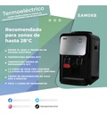 Dispensador De Agua Termoeléctrico De Mesa Dace Eam06b Color Negro