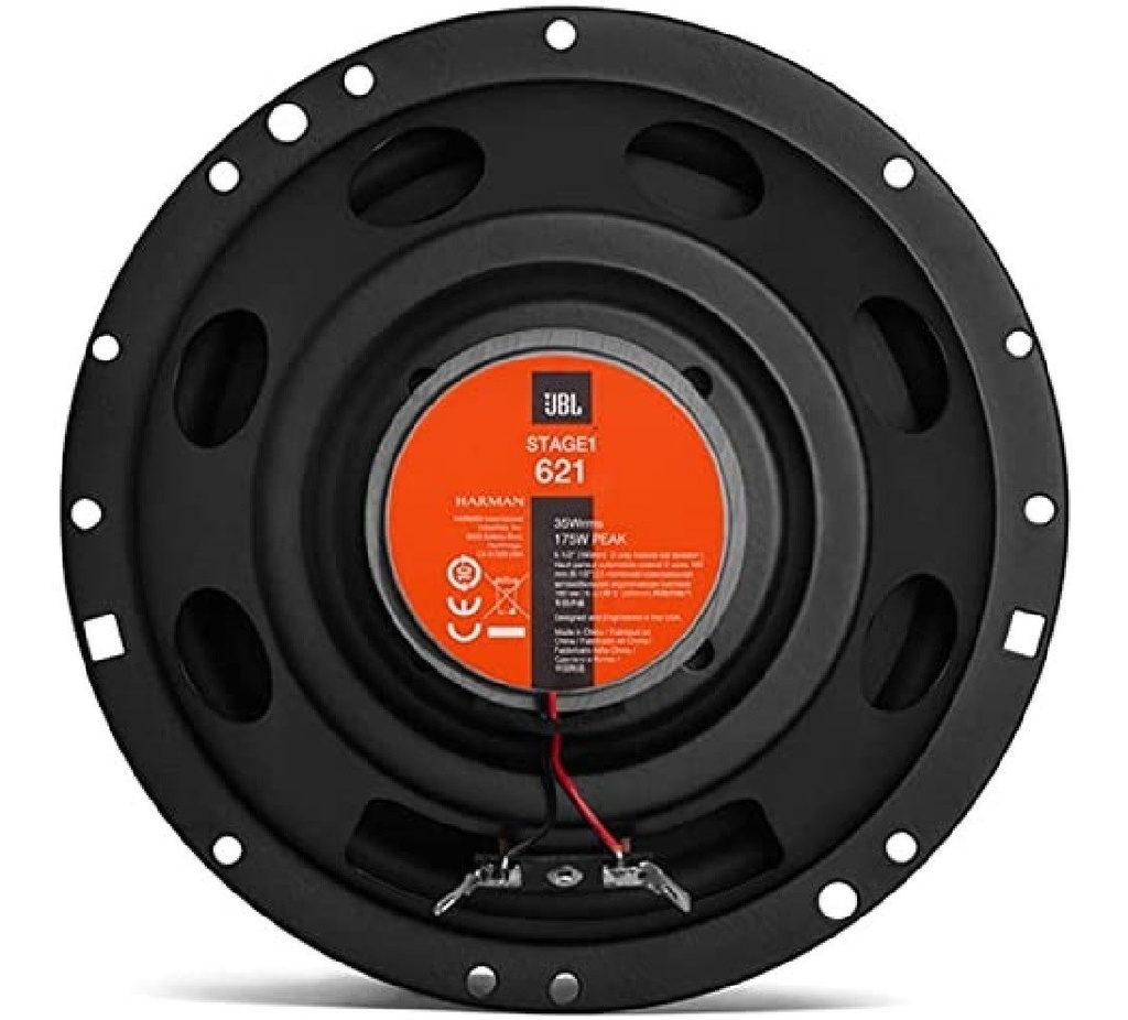 Bocinas Negro 2 Vías 175w 35w Altavoz Woofer Stage-1621 Jbl