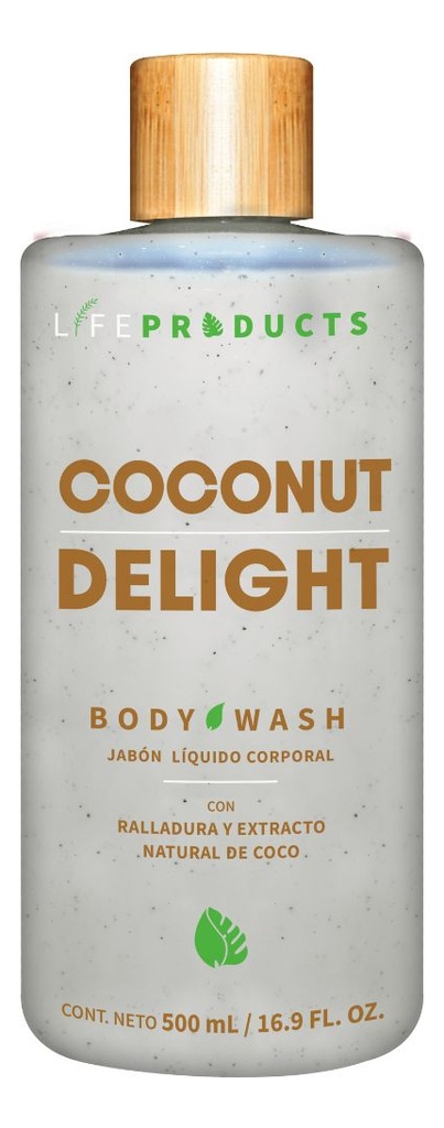 Jabón Líquido Corporal Coconut Delight 500 Ml Life Products