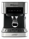 Koblenz Ckm-750 Ein Cafetera Espresso De 20 Bares De Presión 850w, Prepara 2 Tazas Por Ciclo Con Sistema De Espuma, Color Negro/inox 120v