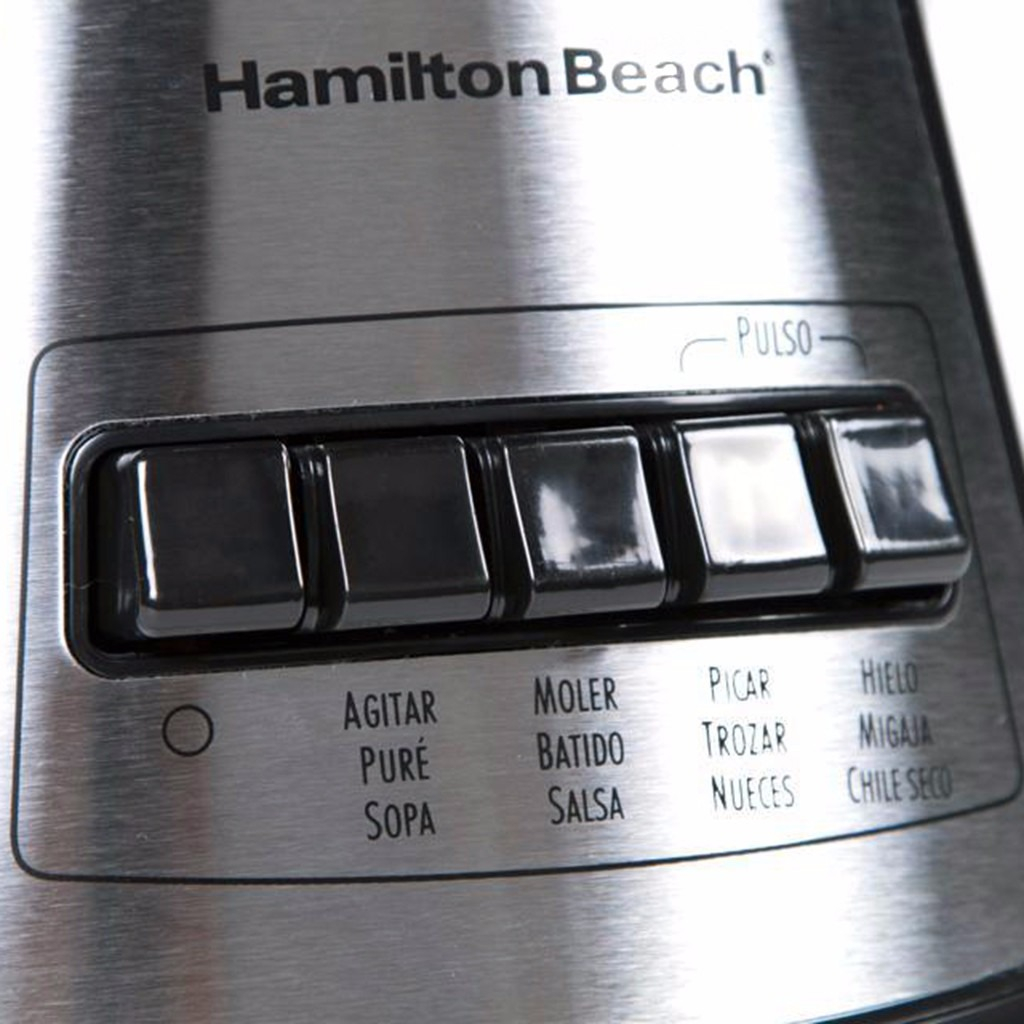 Licuadora Hamilton Beach 58148 10 Vel Tritura Hielo Color Negro/inoxidable
