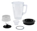 Licuadora Infinyforce Xl Blanca, 12 Velocidades Con Vaso De Vidrio De 2.2l, 550 W, T-fal Ln8221mx