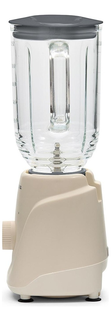 Licuadora Menina Glass Eco Taurus 1.25 L 50% Biomasa Color Beige