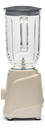 Licuadora Menina Glass Eco Taurus 1.25 L 50% Biomasa Color Beige