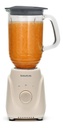 Licuadora Menina Glass Eco Taurus 1.25 L 50% Biomasa Color Beige