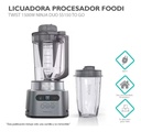 Licuadora Ninja Twisti Duo Ss150 De Alta Velocidad, 34 Fl Oz, 120v, Plateada