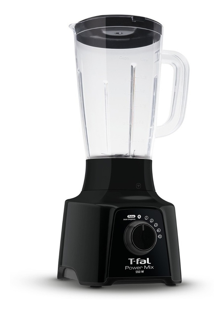 Licuadora T-fal Power Mix Ln2848mx 2 L Con Vaso De Plástico Color Negro