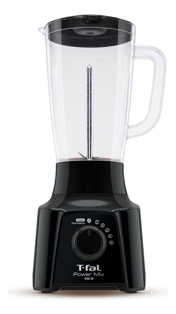 Licuadora T-fal Power Mix Ln2848mx 2 L Con Vaso De Plástico Color Negro
