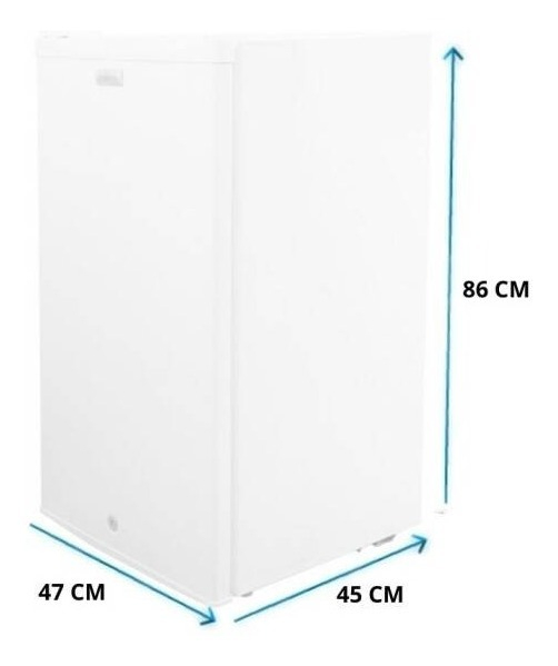 Mabe Heladera Con Freezer Rmf0411pym Color Blanco Con Capacidad De 93l 115v