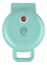 Mini Waflera Masterchef 1 Rebanada Luz Indicadora Mini Heat+ Color Azul