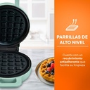 Mini Waflera Masterchef 1 Rebanada Luz Indicadora Mini Heat+ Color Azul