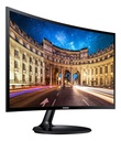 Monitor Samsung 24  Curved Monitor Con Experiencia Inmersiva Color Black High Glossy