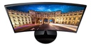Monitor Samsung 24  Curved Monitor Con Experiencia Inmersiva Color Black High Glossy