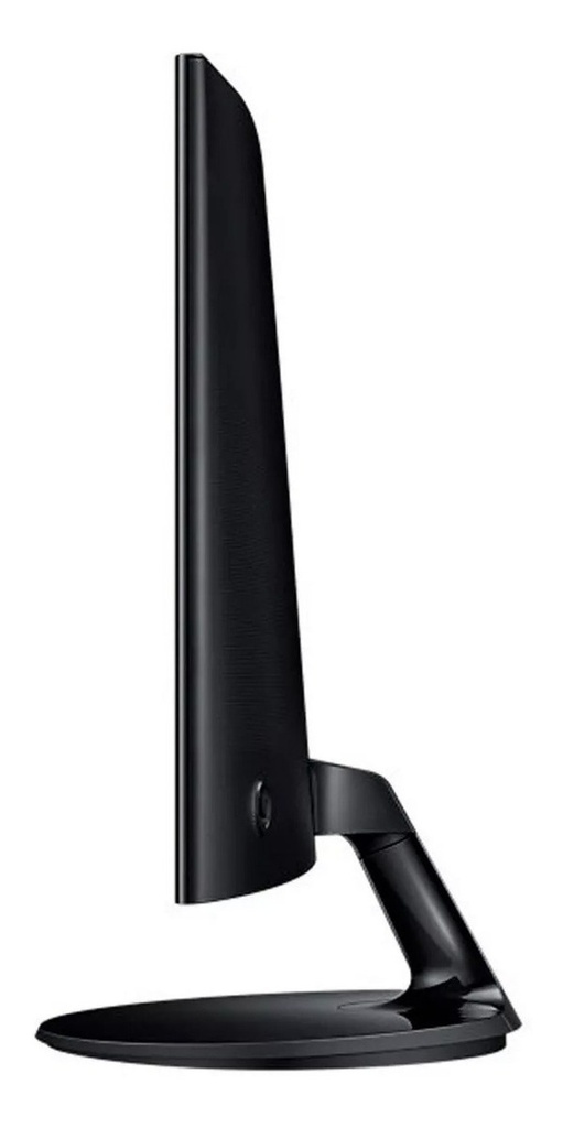 Monitor Samsung 24  Curved Monitor Con Experiencia Inmersiva Color Black High Glossy